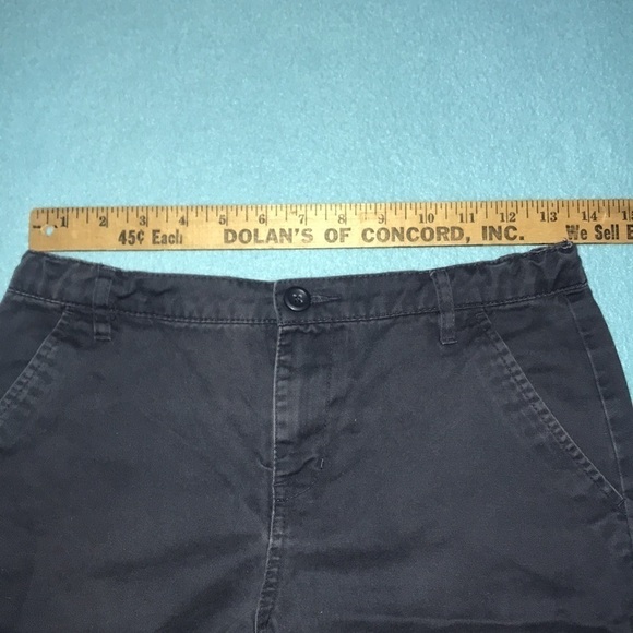 OLD NAVY uniform shorts blue adjustable waistband size 10 - Picture 5 of 6